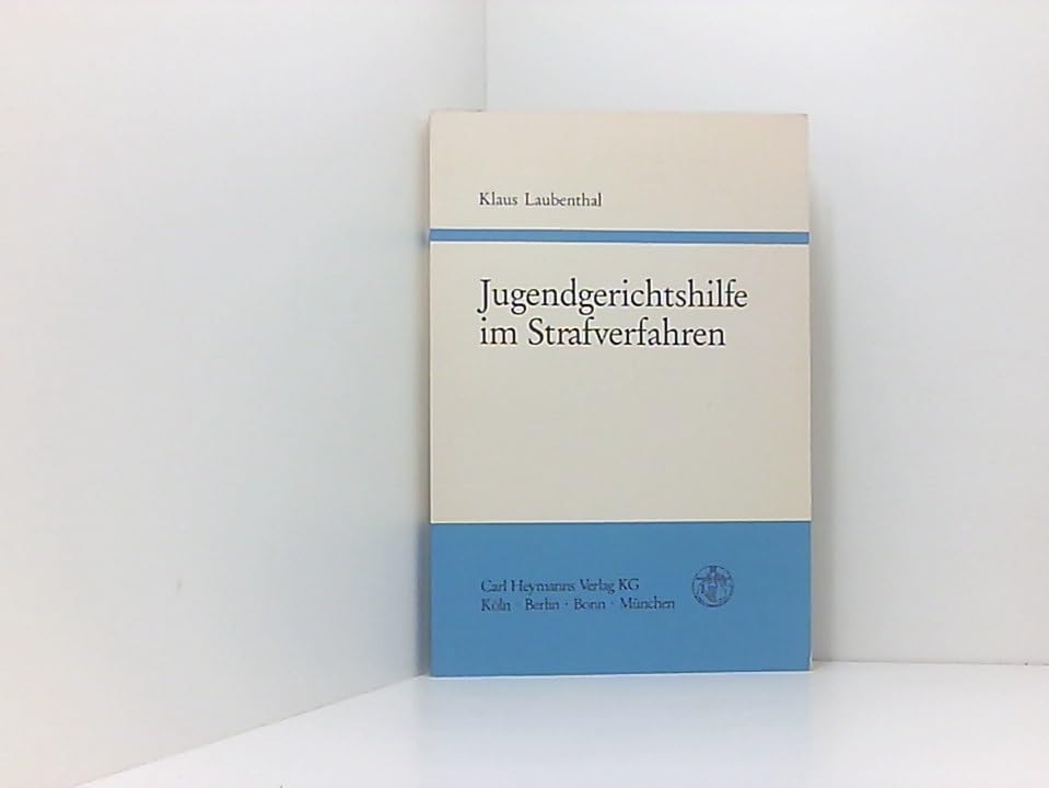 Jugendgerichtshilfe im Strafverfahren Law