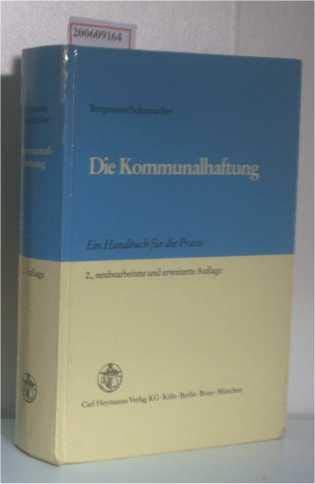 Die Kommunalhaftung. Ein Handbuch für die Praxis Politics & Society