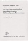 Die Verjährungsunterbrechung durch Zustellung eines Mahnbescheids im Mahnverfahren: Diss. Univ. Nürnberg Law