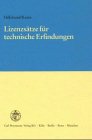 Lizenzsätze für technische Erfindungen Law
