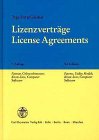 Lizenzverträge /License Agreements: Patente, Gebrauchsmuster, Know-how, Computer Software . Patents, Utility Models, Know-how, Computer Software . Dt /Engl. Law