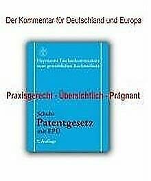 Patentgesetz mit Europäischem Patentübereinkommen: Kommentar auf der Grundlage der deutschen und europäischen Rechtsprechung (Heymanns Taschenkommentare zum gewerblichen Rechtsschutz) Law