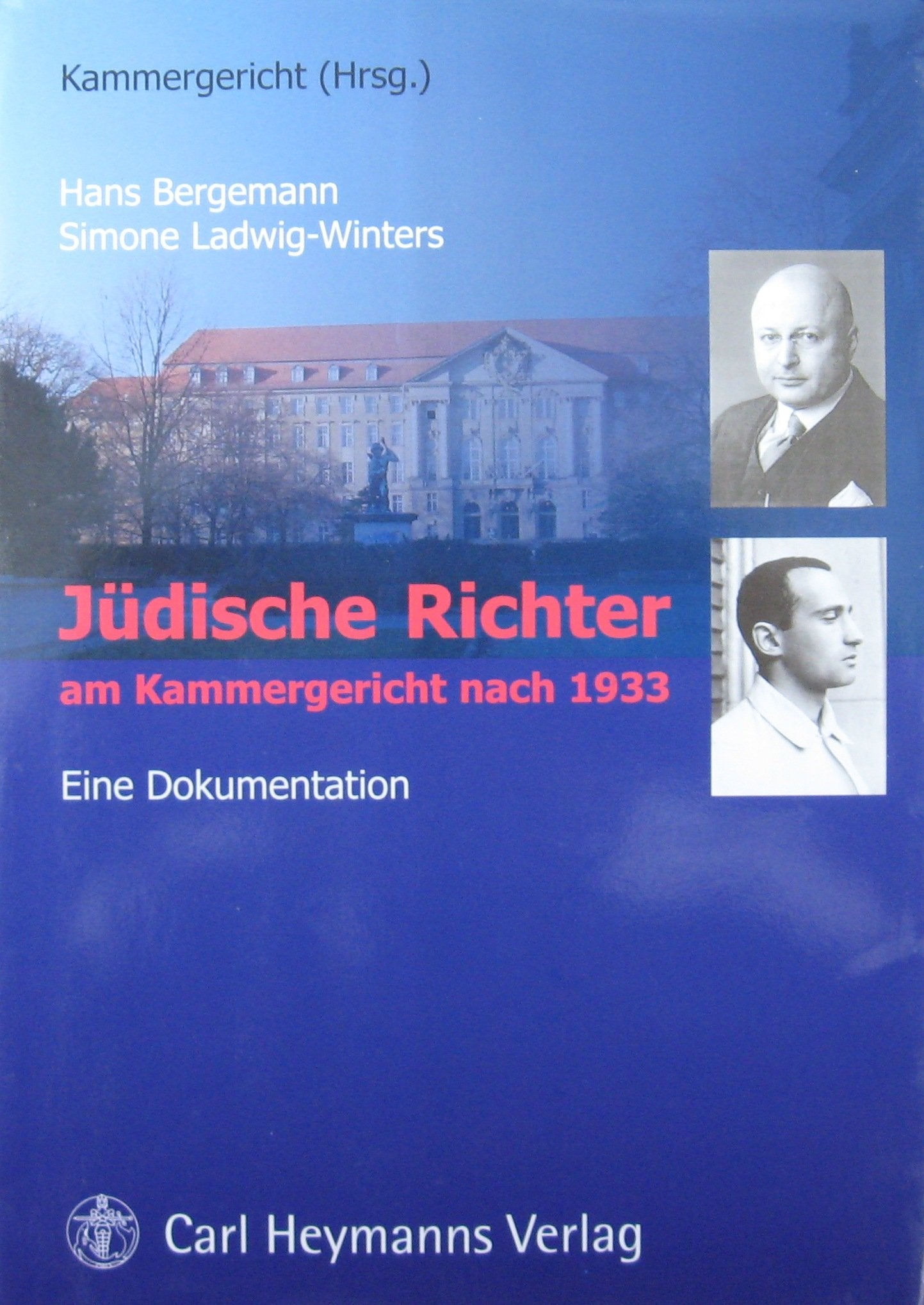 Jüdische Richter am Kammergericht nach 1933 book