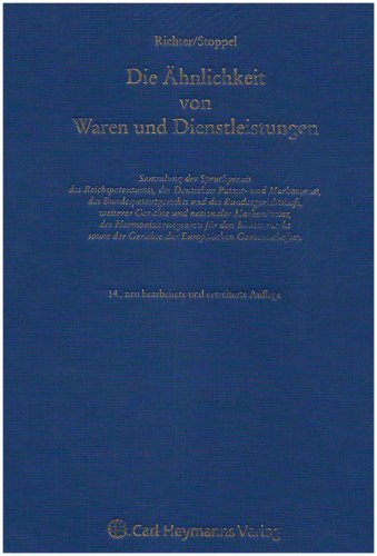 Die Ähnlichkeit von Waren und Dienstleistungen Law