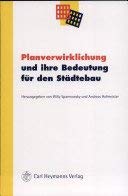 Planverwirklichung und ihre Bedeutung für den Städtebau Law