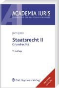 Staatsrecht II (Academia iuris / Lehrbücher der Rechtswissenschaft) Law