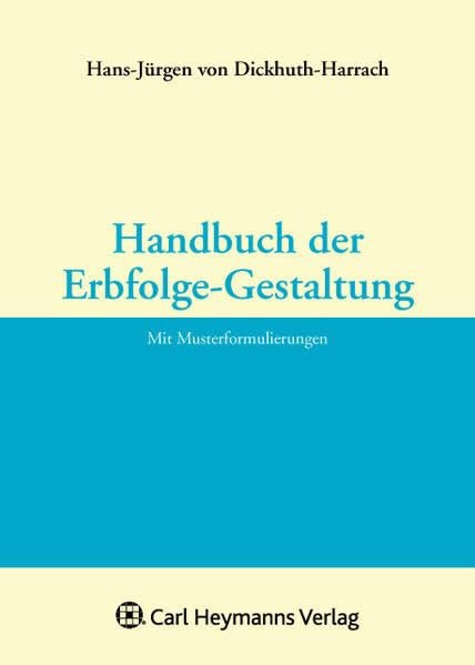 Handbuch der Erbfolgegestaltung Law