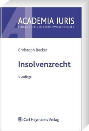 Insolvenzrecht Law Books