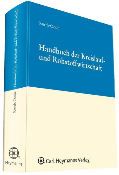 Handbuch der Kreislauf- und Rohstoffwirtschaft Law