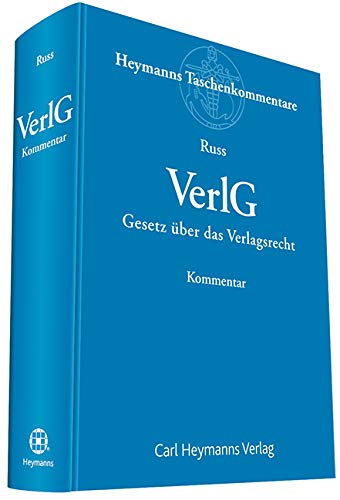 VerlG Gesetz über das Verlagsrecht Law