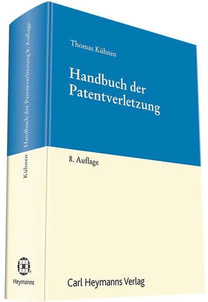 Product Image: Handbuch der Patentverletzung