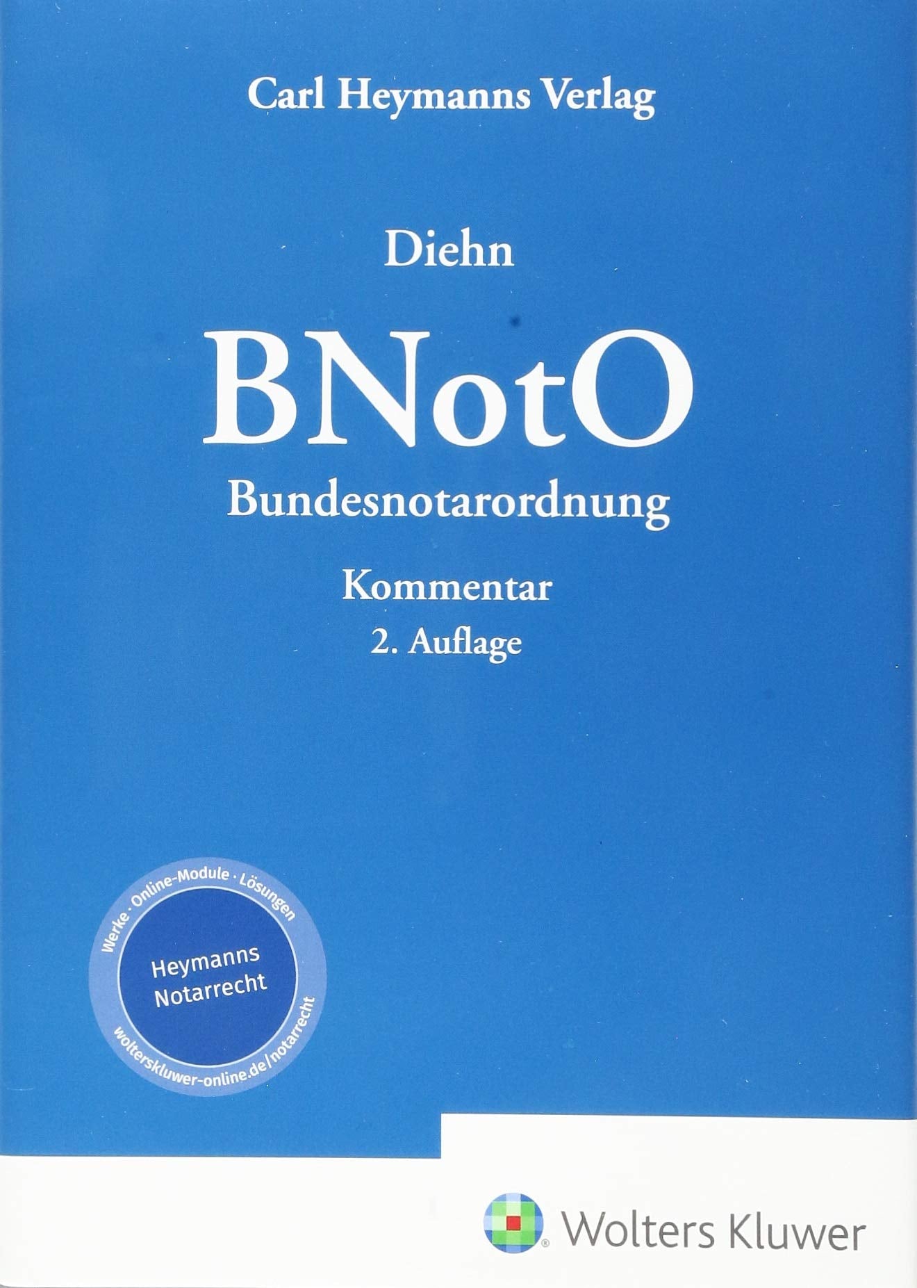 BNotO - Kommentar Law
