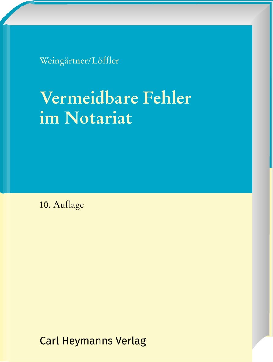 Vermeidbare Fehler im Notariat Law
