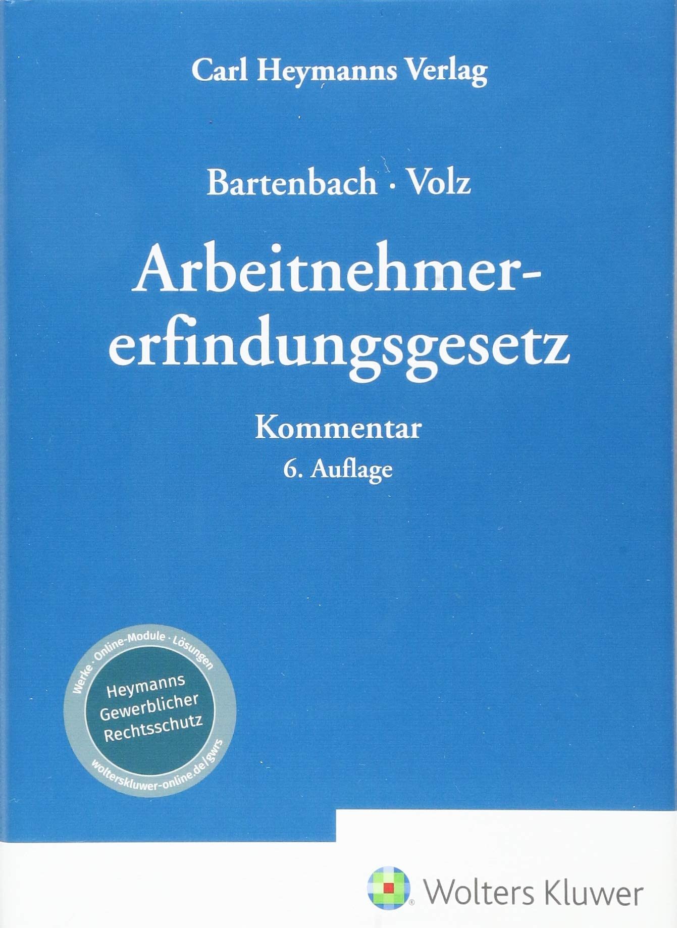 Arbeitnehmererfindungsgesetz Law