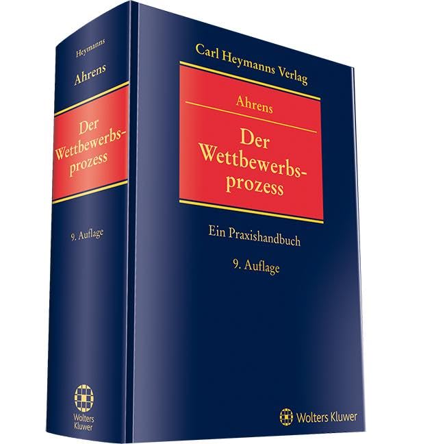 Der Wettbewerbsprozess: Ein Praxishandbuch Law