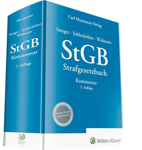 StGB Kommentar zum Strafgesetzbuch Law