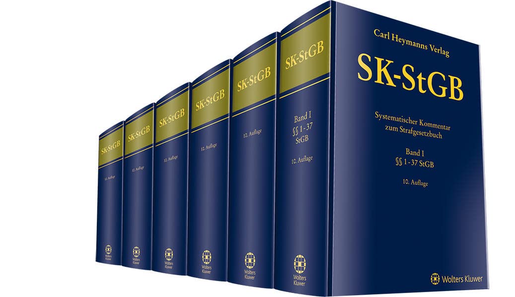 SK - StGB Systematische Kommentar zum Strafgesetzbuch: (Bände 1-6) Law