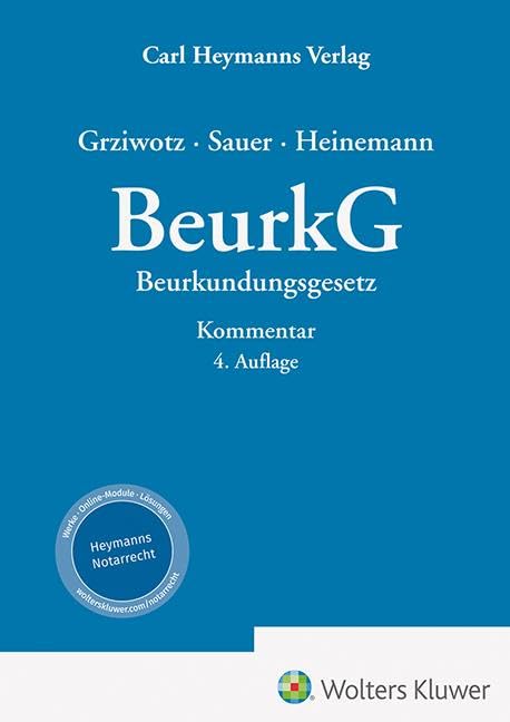 BeurkG - Beurkundungsgesetz Law