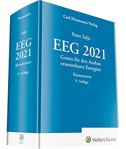 EEG 2021 – Kommentar: Gesetz für den Ausbau erneuerbarer Energien Law