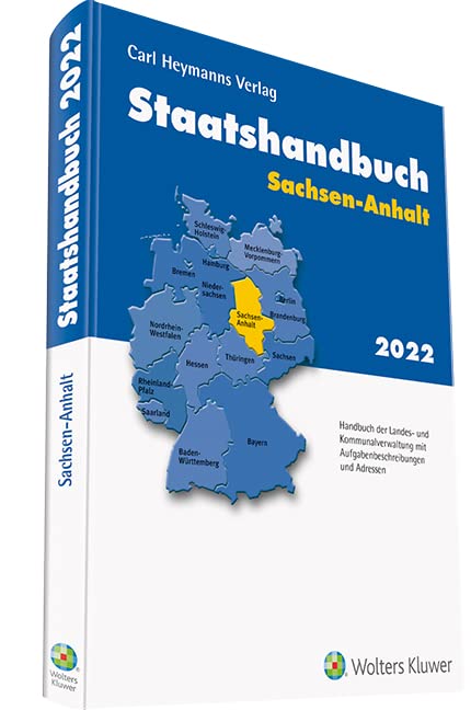 Product Image: BRD Staatshandbuch Sachsen-Anhalt 2022