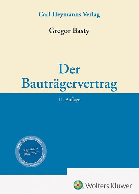 Der Bauträgervertrag Law