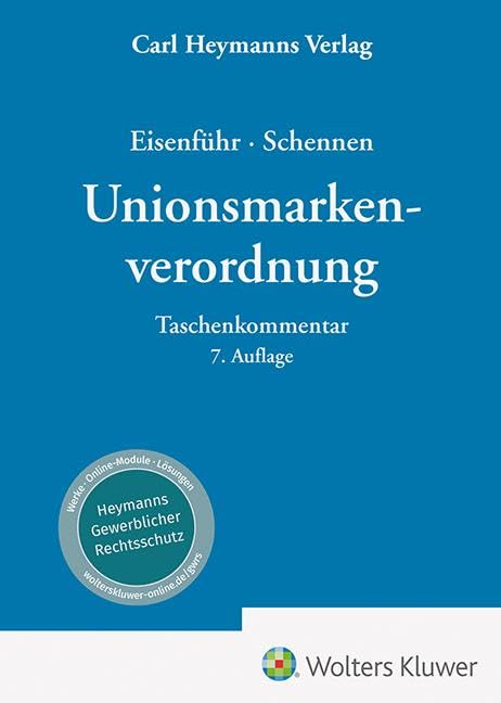 Unionsmarkenverordnung Law
