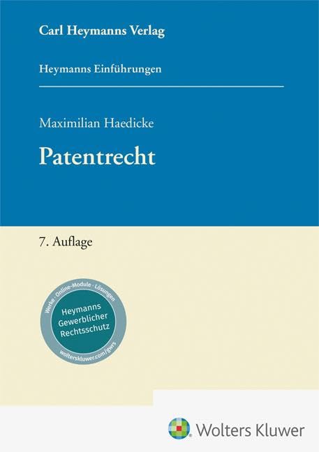 Patentrecht Law Books