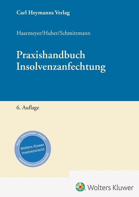 Product Image: Praxis der Insolvenzanfechtung
