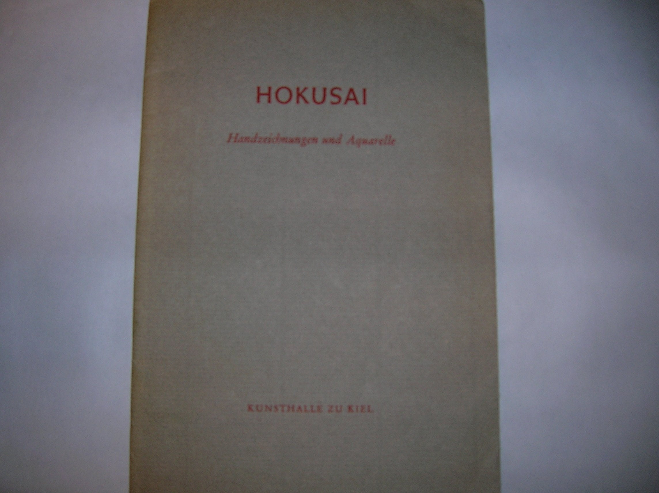 Hokusai - Handzeichnungen und Aquarelle Books