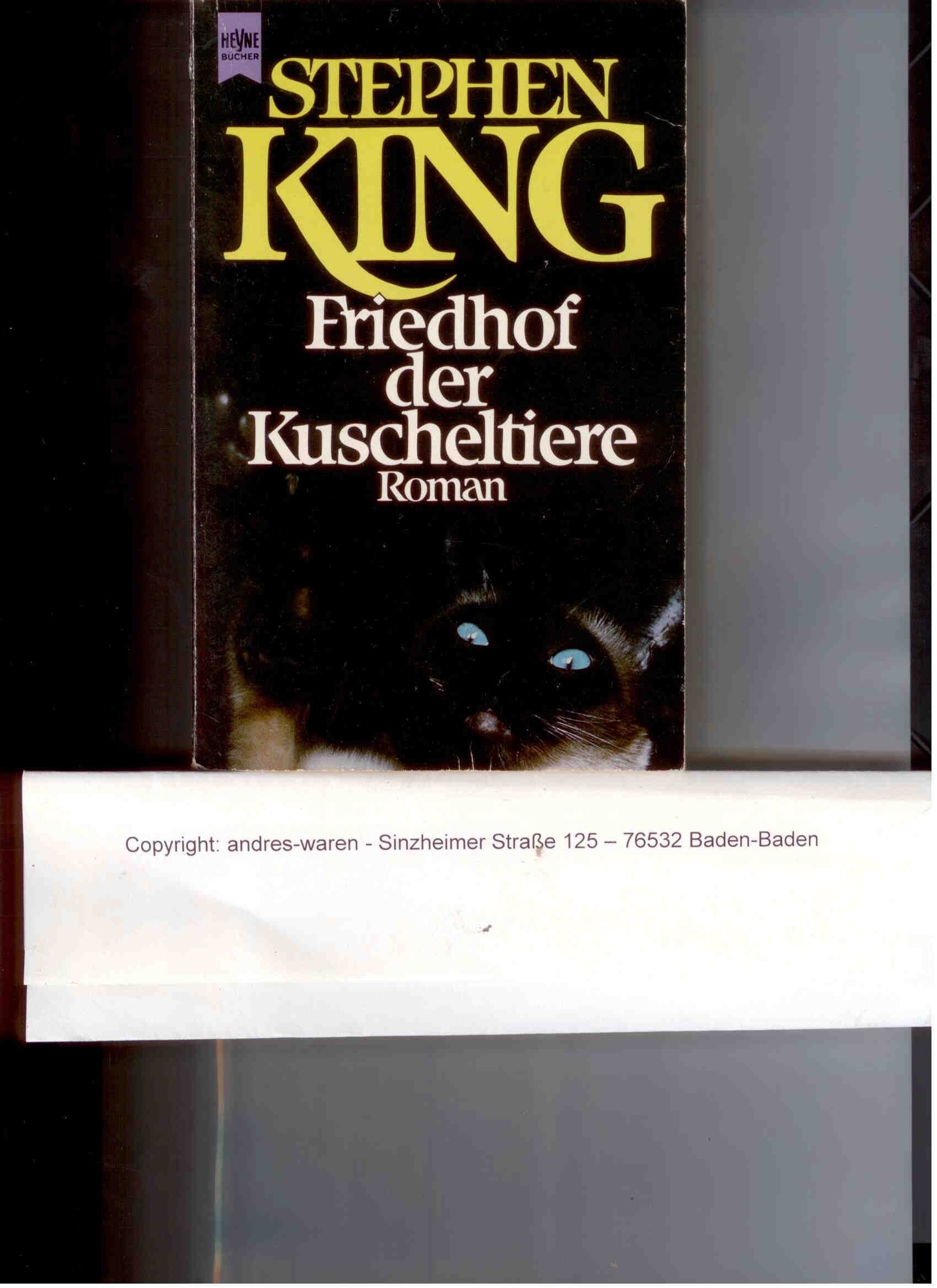 Friedhof der Kuscheltiere: Roman (Heyne Allgemeine Reihe (01)) Horror & Mystery