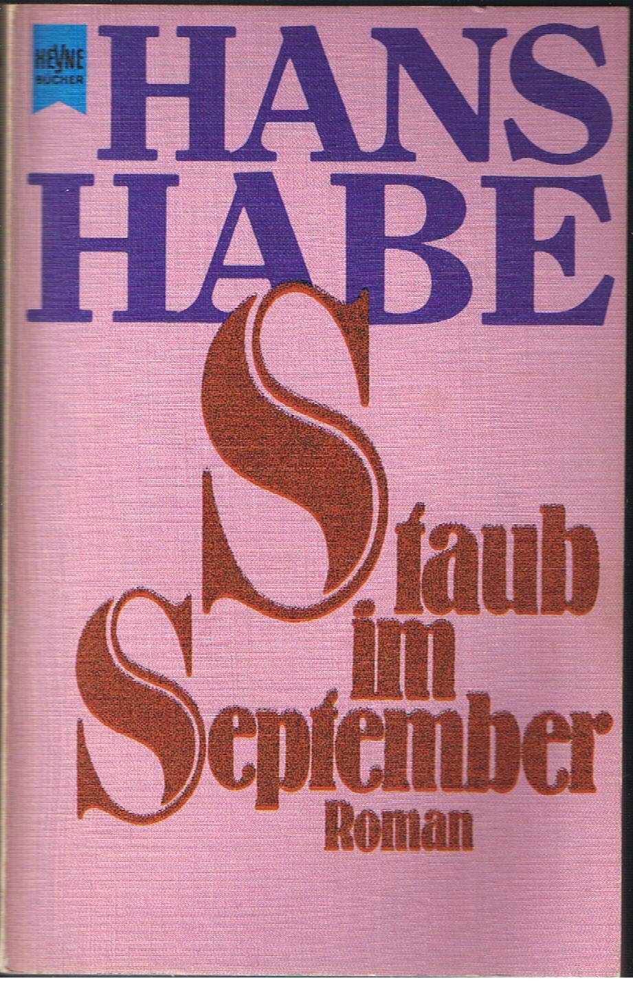Staub im September. Books