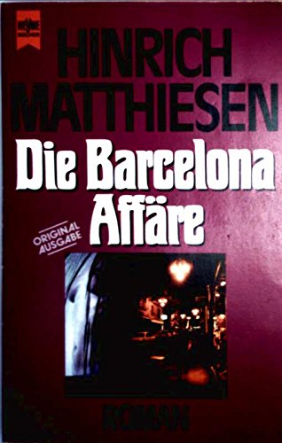 Die Barcelona- Affäre. Roman. Books