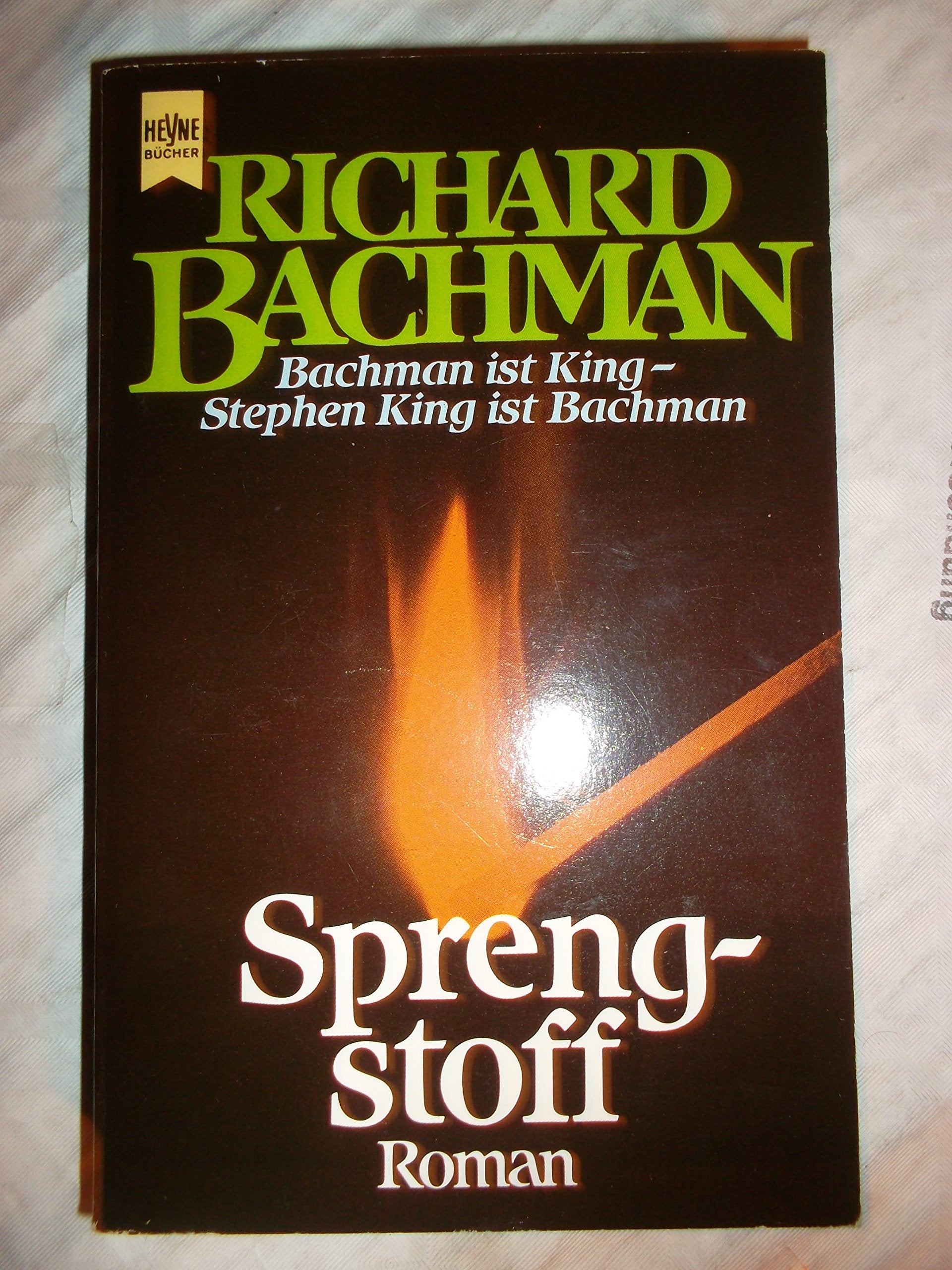 Sprengstoff: Roman (Heyne Allgemeine Reihe (01)) Contemporary literature
