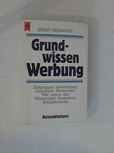 Product Image: Grundwissen Werbung