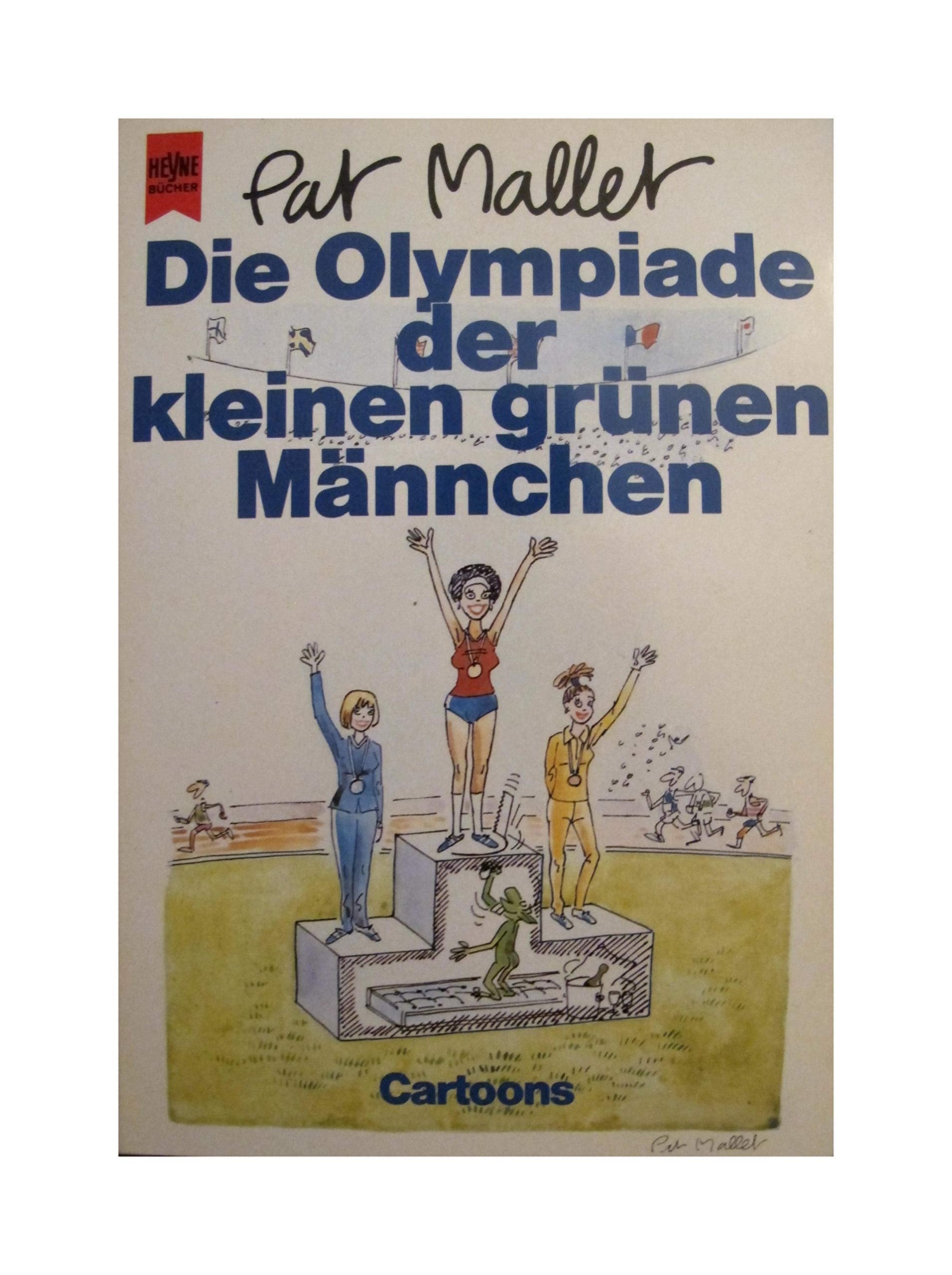 Die Olympiade der kleinen grünen Männchen. Cartoons. Cartoons