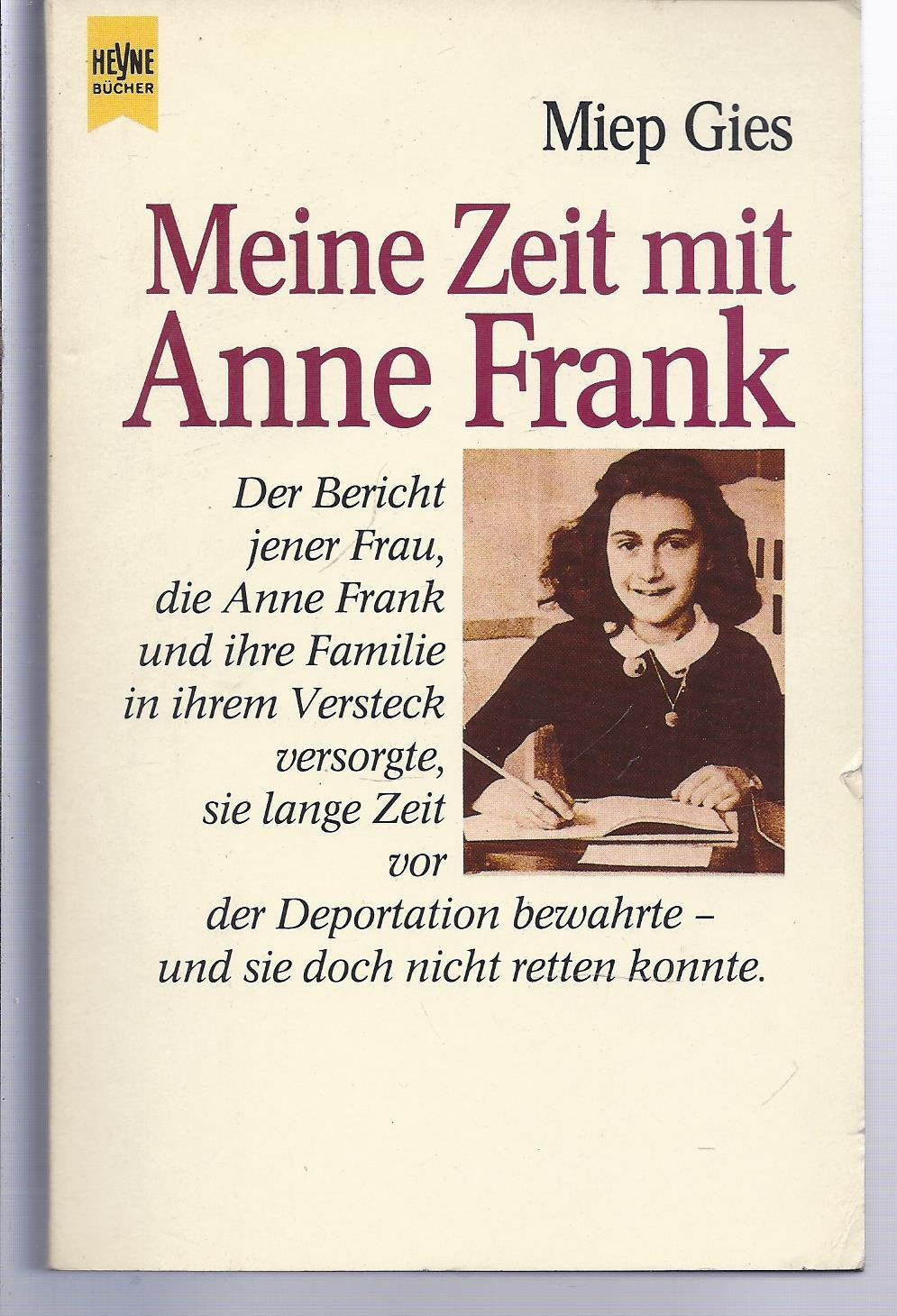 Meine Zeit mit Anne Frank Social Sciences