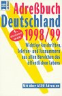 Adreßbuch Deutschland 1998/99 Self-help
