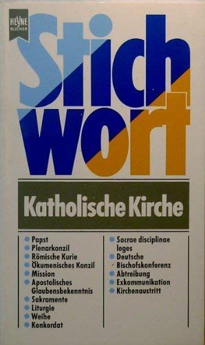 Product Image: Stichwort Katholische Kirche