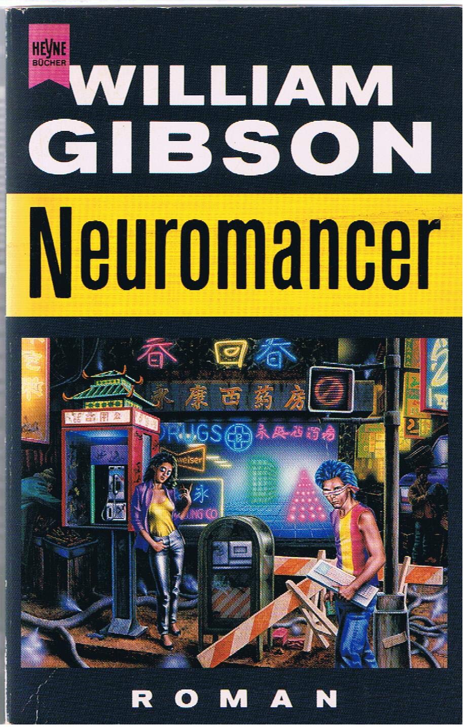 Neuromancer. Roman Fantasy & Sci-Fi Books