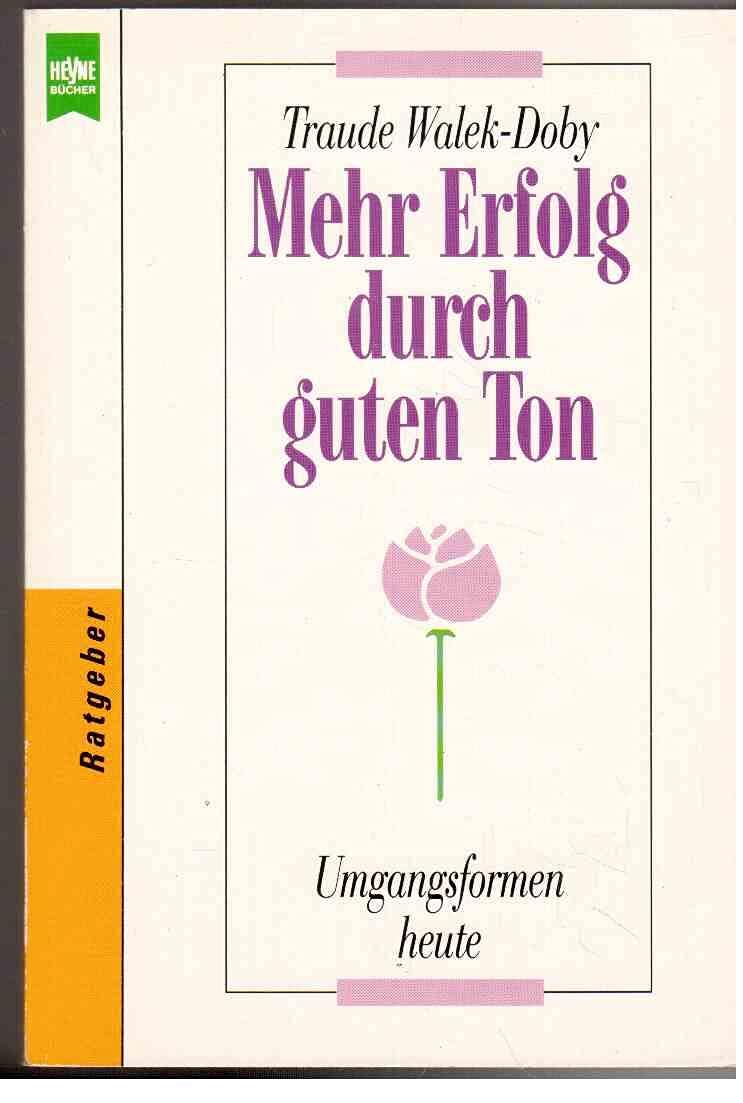 Mehr Erfolg durch guten Ton Social Sciences