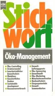 Stichwort Öko-Management Business, Finance & Career