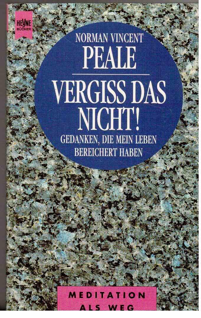 Product Image: Vergiß das nicht!