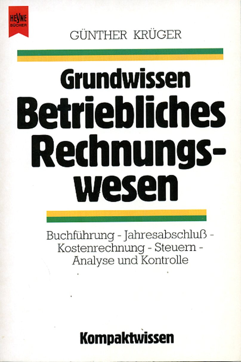 Grundwissen Betriebliches Rechnungswesen Business, Finance & Career