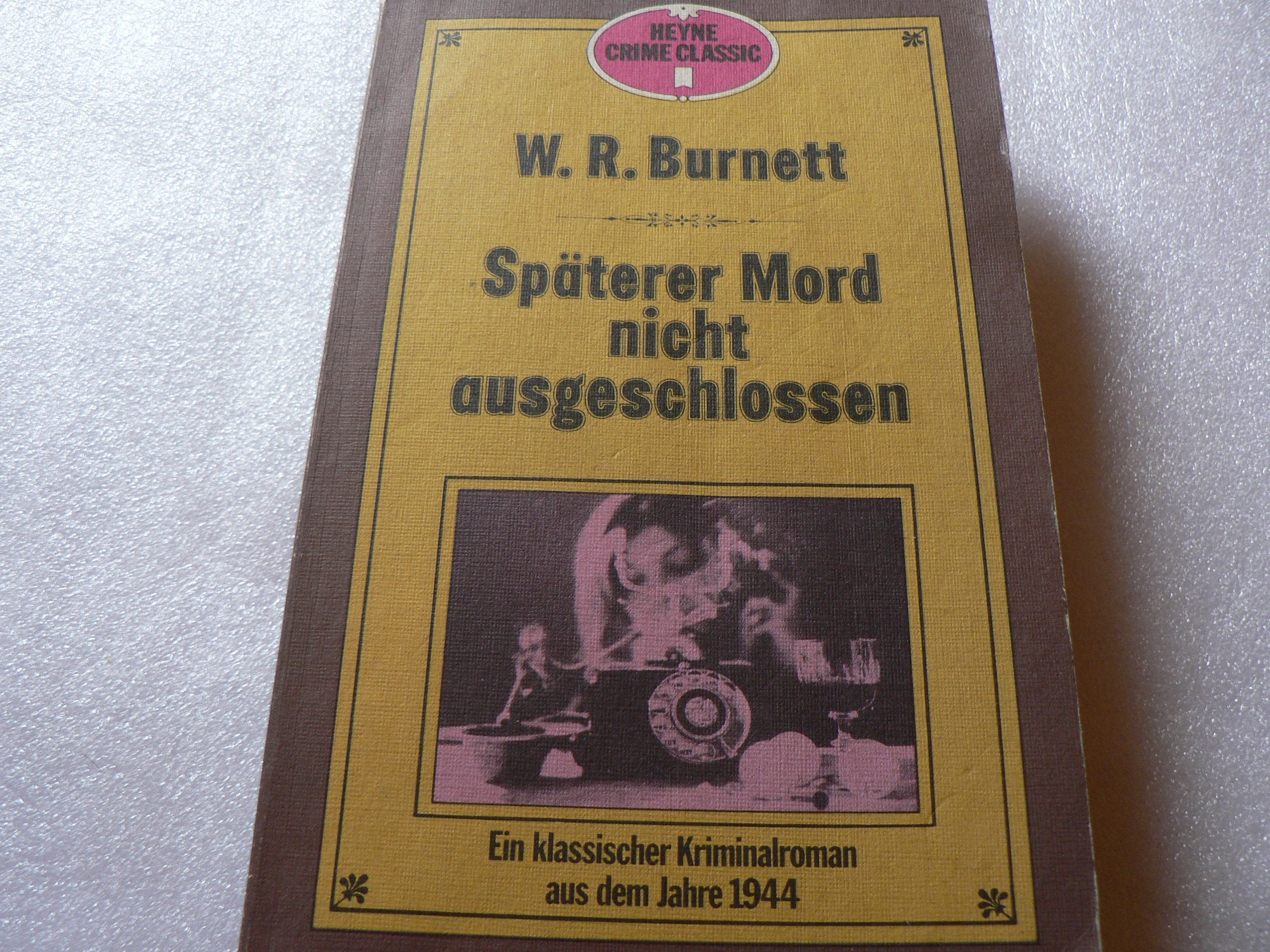 Späterer Mord nicht ausgeschlossen. Books