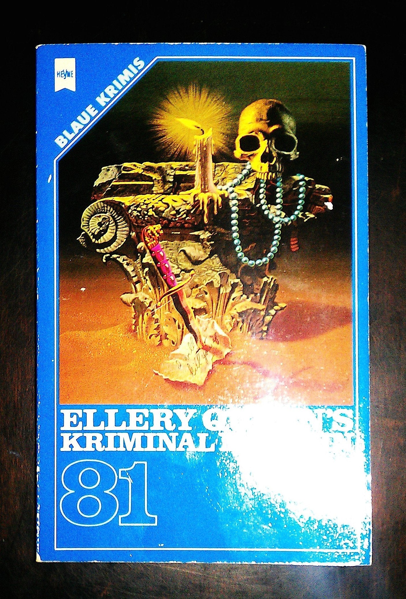 Ellery Queen's Kriminal Magazin 81 Blaue Krimis Books