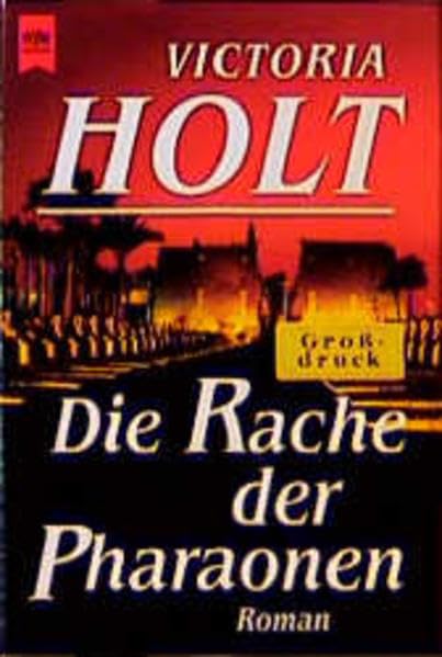 Die Rache der Pharaonen: Roman (Heyne Grossdruck (21)) Fiction