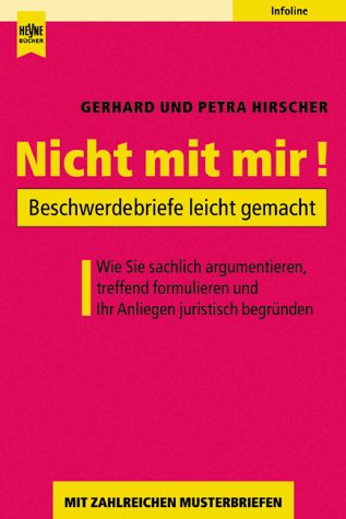 Nicht mit mir! Law Books
