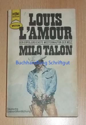Milo Talon. Books