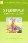 Mein Sternenjahr 2002, Steinbock Second hand books on Religion & Esotericism