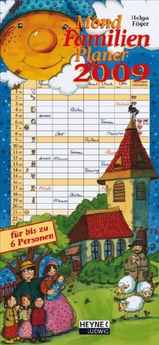 Mond Familienplaner 2009: Wandkalender Calendars